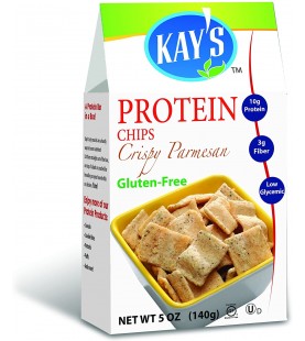 Kay's Naturals Better Balance Protein Chips Crispy Parmesan (6 Pack) 5 Oz