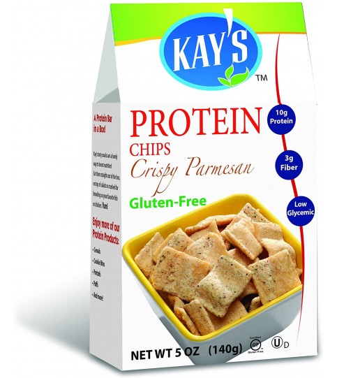 Kay's Naturals Better Balance Protein Chips Crispy Parmesan (6 Pack) 5 Oz