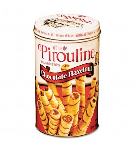 De Beukelaer Chocolate Hazelnut Pirouline Rolled Wafers (6x14Oz)