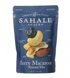 Sahale Snacks Berry Macaroon Almond Mix (4x7 OZ)