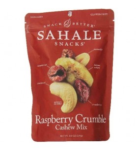 Sahale Snacks Raspberry Crumble Cashew Mix (4x8 OZ)