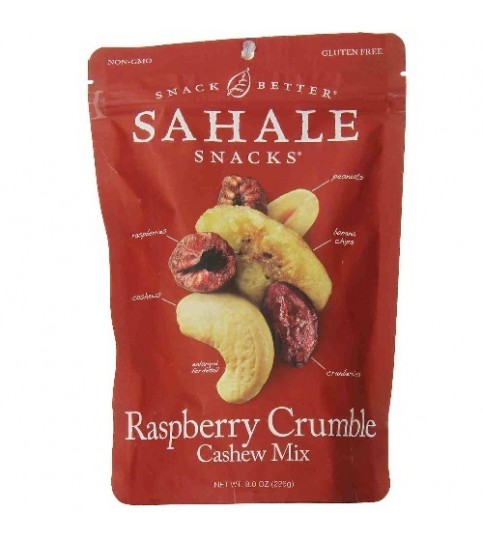 Sahale Snacks Raspberry Crumble Cashew Mix (4x8 OZ)