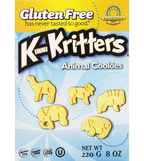 Kinnikinnick Animal Cookies Kinnikrit (6x8 Oz)