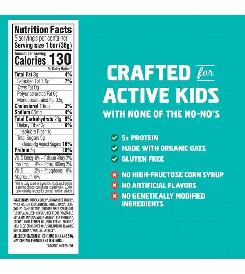 Clif Kid ZBar Protein Chocolate Mint (6x5 PACK)