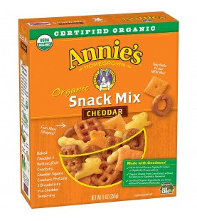 Annie's Homegrown Bunnies Cheddar Snack Mix (12x9 Oz)
