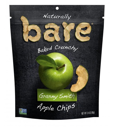 Bare Organic Granny Smith Apple Chips (12x3.4 OZ)