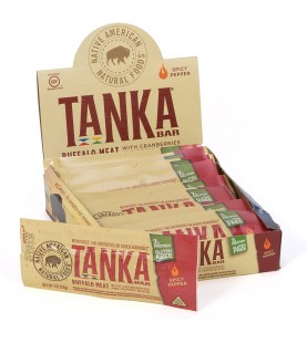 Tanka Natural Buffalo Cranberry Hot Bar (12x1 Oz)