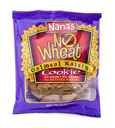 Nana's Cookies Wheat Free Oatmeal Raisin Cookie (12x3.5 Oz)