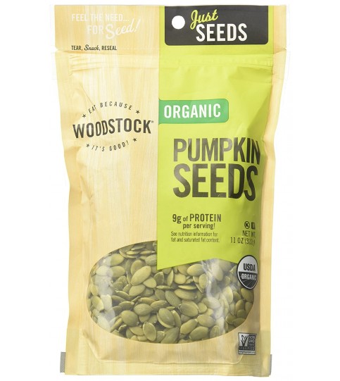 Woodstock Organic Pumpkin Seeds (8x11 Oz)