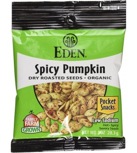 Eden Foods Seeds, Pumpkin, Spicy (12x1 OZ)