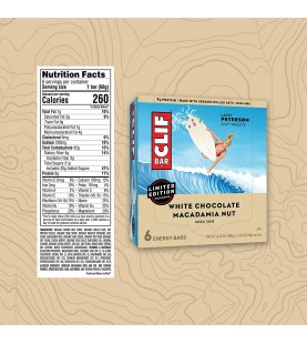 Clif Bars Organic White Chocolate Macadamia Nut (9x6Pack)