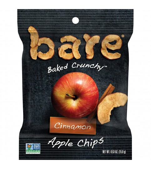 Bare Fruit Cinn Apple Chips (24x15GR )