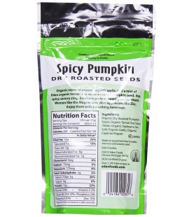 Eden Foods Spicy Pumpkins Seeds (15x4 Oz)