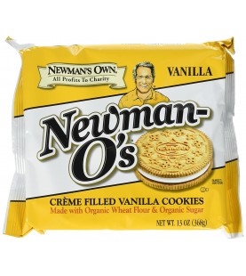 Newman's Own Organics O's Vanilla Creme (6x13OZ )