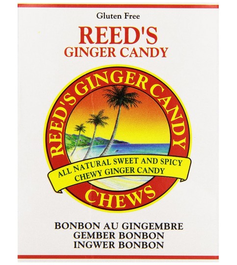 Reed's Chewy Ginger Candy Rolls (20x2 Oz)