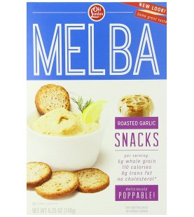 Old London Melba Snacks Roasted Garlic (12x5.25Oz)