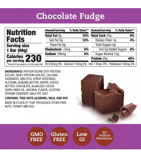 Think Baby Chocolate Fudge Thin Bar (10x2.1 Oz)