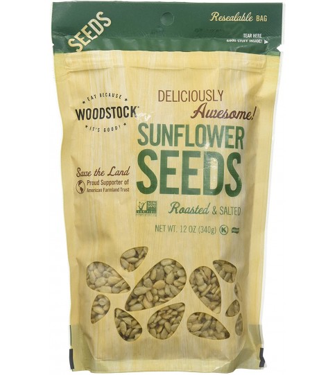 Woodstock Sunflower Seed Rs (8x12OZ )