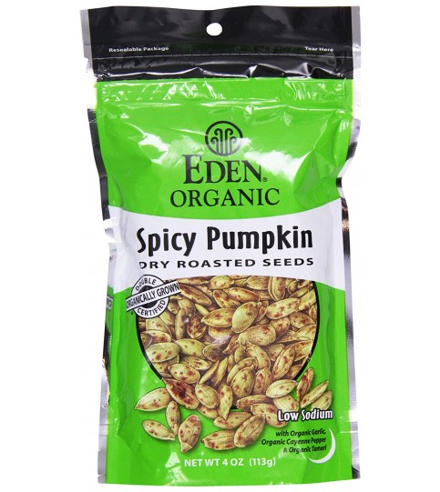 Eden Foods Spicy Pumpkins Seeds (15x4 Oz)