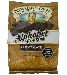 Newman's Own Organics Alphbet Cookie Chocolate (6x7OZ )