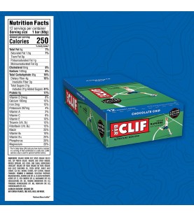 Clif Bar Chocolate Chip Clif Bar Bar (12x2.4 Oz)