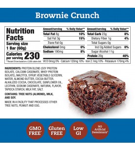 Think Baby Brownie Crunch Thin Bar (10x2.1 Oz)