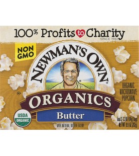 Newman's Own Microwave Butter Popcorn (12x3PK )