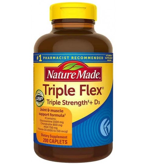 Nature Made TripleFlex Triple Strength, (200 Caplets)