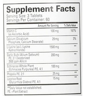 Quantum Health Super Lysine+ (180 Tablets)