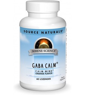 Source Naturals Serene Science, GABA Calm  - 60 Lozenges