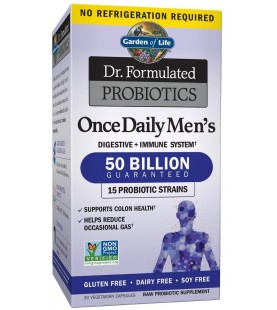 Garden of Life Dr. Formulated Once Daily Men's Probiotics 50 Billion CFU, 30 Capsules