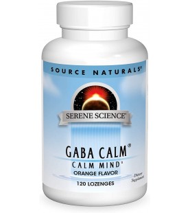 Source Naturals Serene Science, GABA Calm - 120 Lozenges