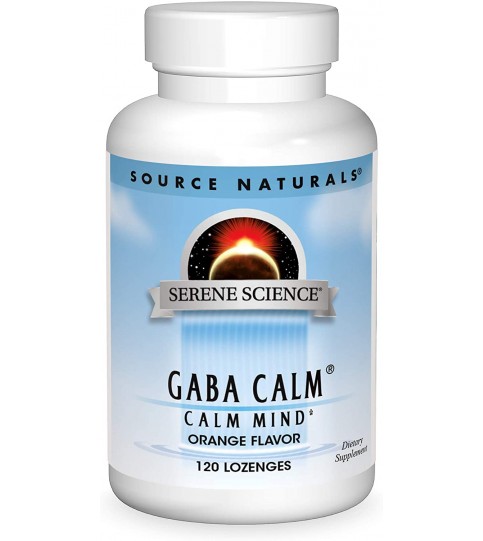 Source Naturals Serene Science, GABA Calm - 120 Lozenges