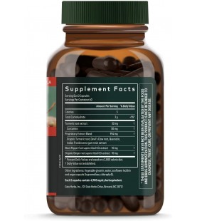 Gaia Herbs, Turmeric Supreme Joint, Turmeric Curcumin Supplement, 120 Count