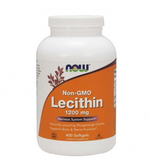 NOW Supplemnets, Lecithin 1200 mg, 400 Softgels