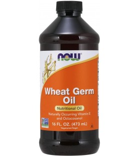 NOW Supplements, Wheat Germ Oil with Essential Fatty Acids (EFAs), Nutritional Oil, 16-Ounce