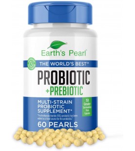 Earth’s Pearl Probiotic & Prebiotic – 60 Day Supply 