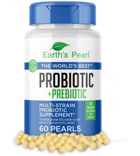 Earth’s Pearl Probiotic & Prebiotic – 60 Day Supply 