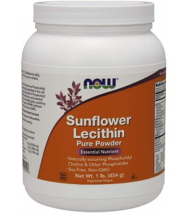 NOW Supplements, Sunflower Lecithin, Powder, 1-Pound