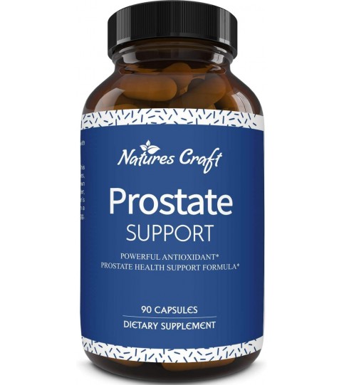 All Natural Prostate Support Health Supplement - Hair Growth for Men (90 ct)