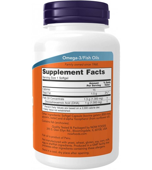 Now Supplements Dha 1000 mg brain support, 90 Count