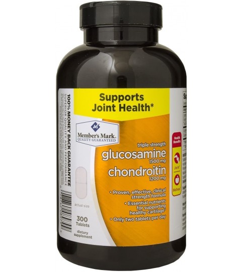 Members Mark - Glucosamine Chondroitin, Triple Strength, 300 Tablets