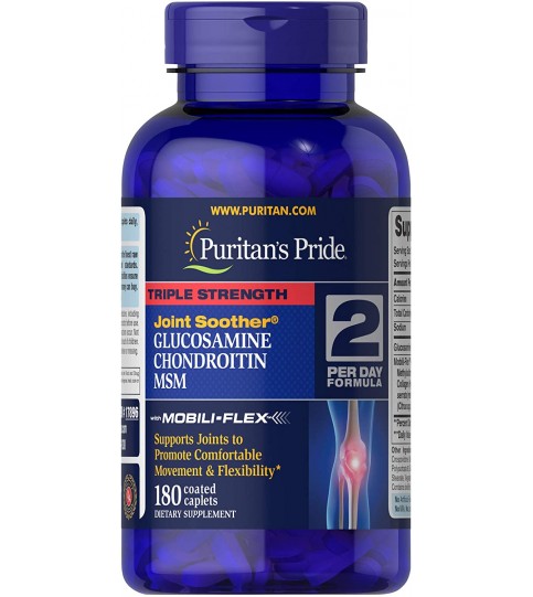 Puritans Pride Triple Strength Glucosamine, 180 Count