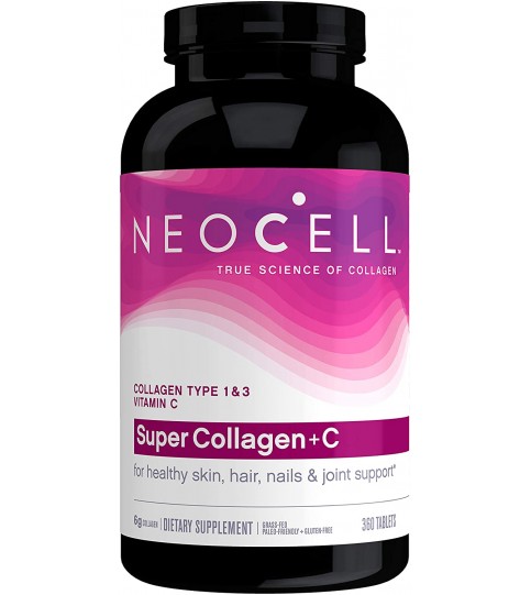 NeoCell Super Collagen with Vitamin C, 360 Collagen Pills