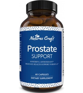 All Natural Prostate Support Health Supplement Hair Growth for Men - 60 capsules