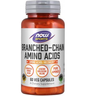 NOW Sports Nutrition, Branched Chain Amino Acids, 60 Capsules