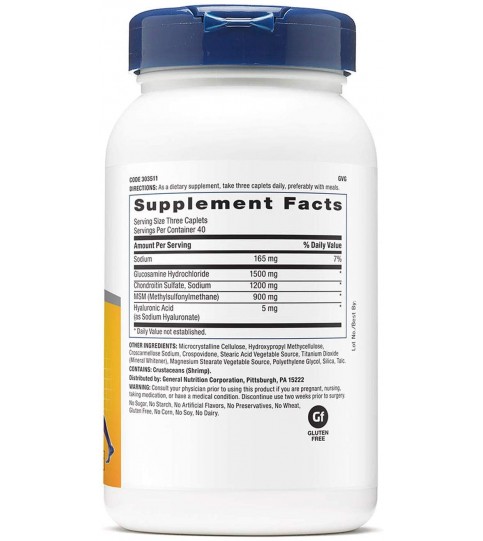 GNC TriFlex Supplement, 120 Tablets