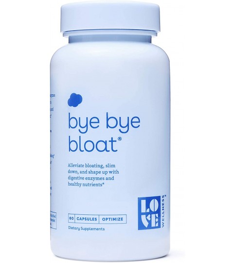 Love Wellness Bye, Bye, Bloat - 60 capsules