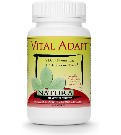 Natura Health Products - Vital Adapt, Adrenal Support Supplement - 60 Capsules