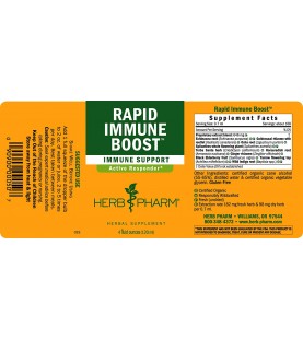 Herb Pharm Rapid Immune Boost Liquid Herbal Formula - 4 Ounce